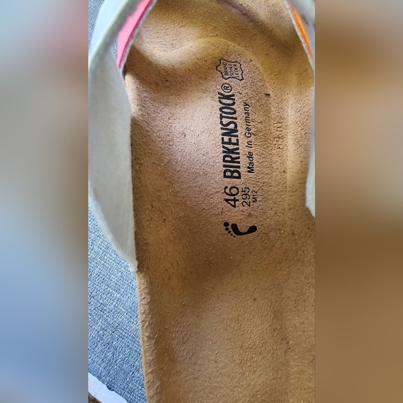 Birkenstock Sandals Size 46 With Toe Loop - Picture 3 of 5